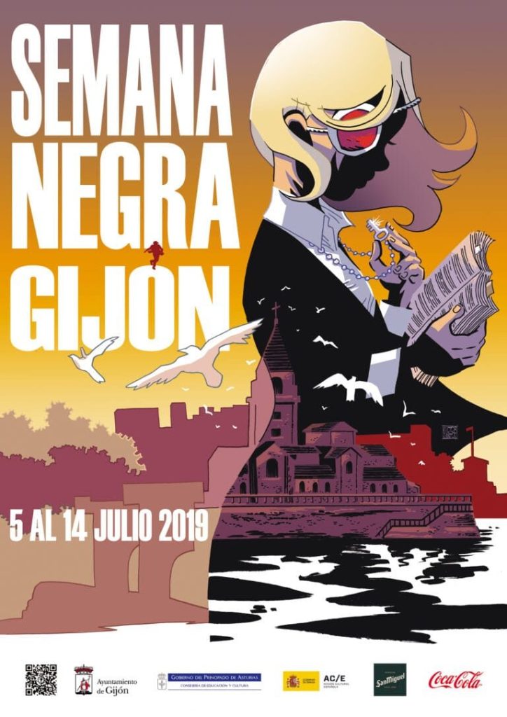Cartelu de la Selmana Negra d'esti añu. / SN
