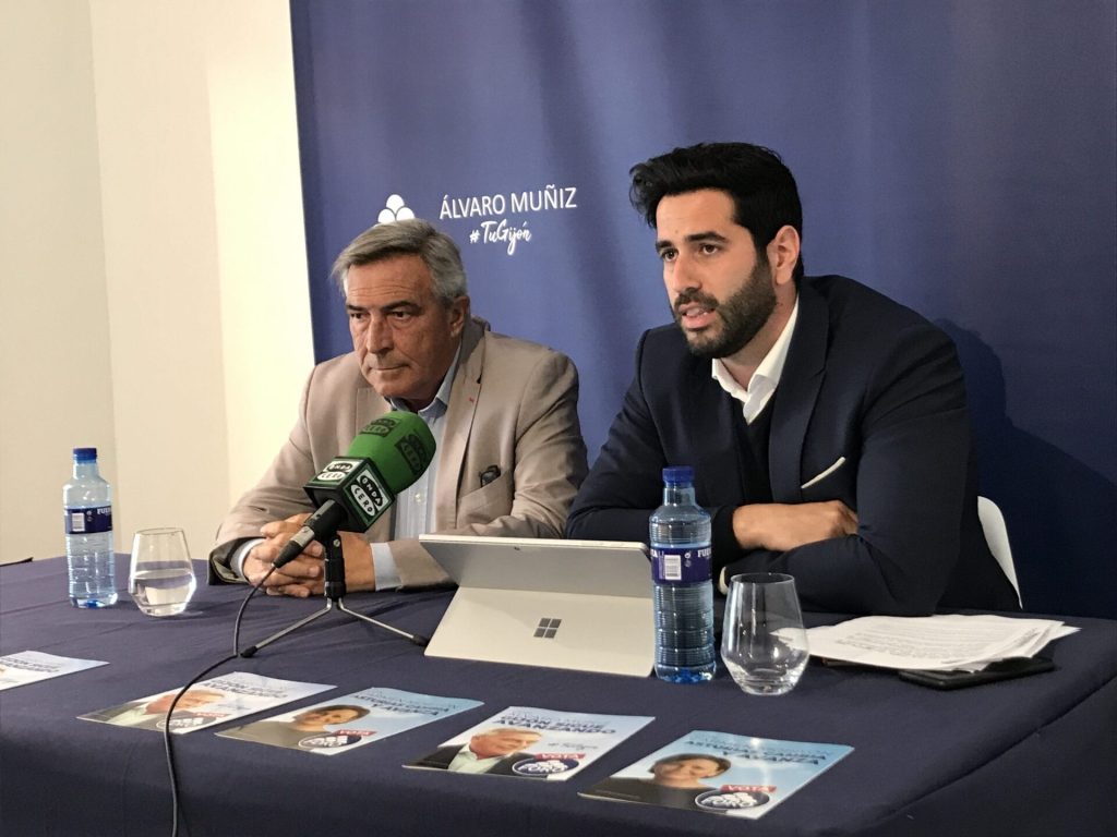Álvaro Muñiz y Rubén Hidalgo. / Foru