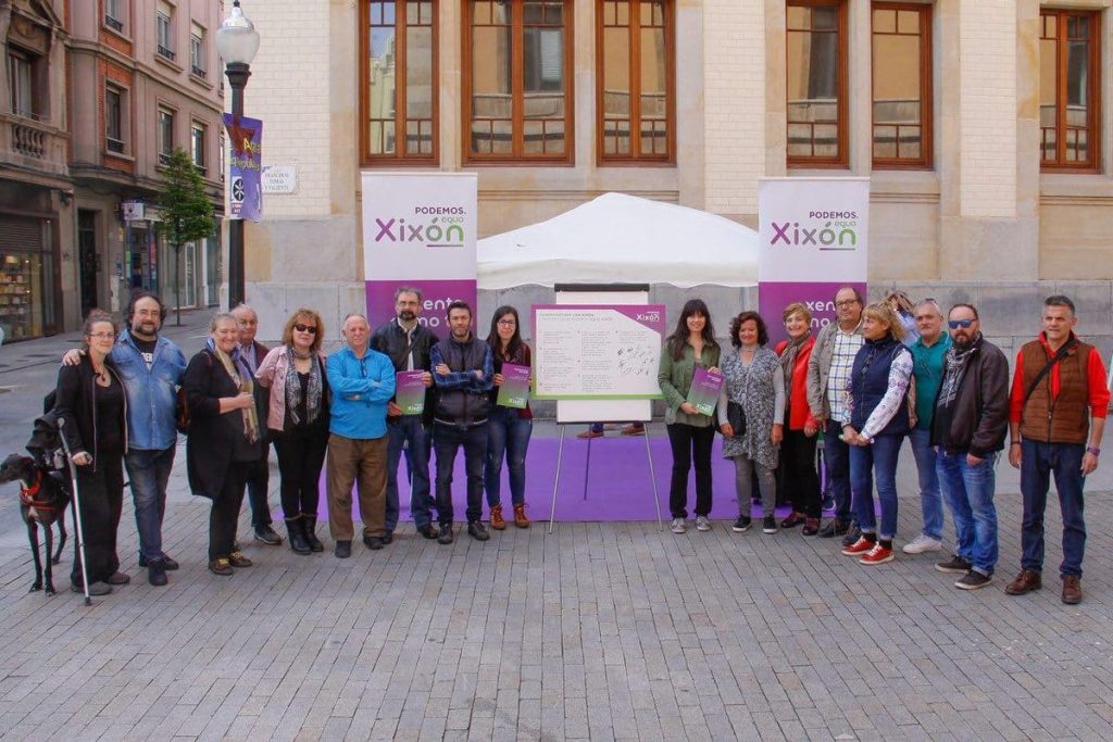 Los candidatos de Podemos-Equo. / PODEMOS-EQUO