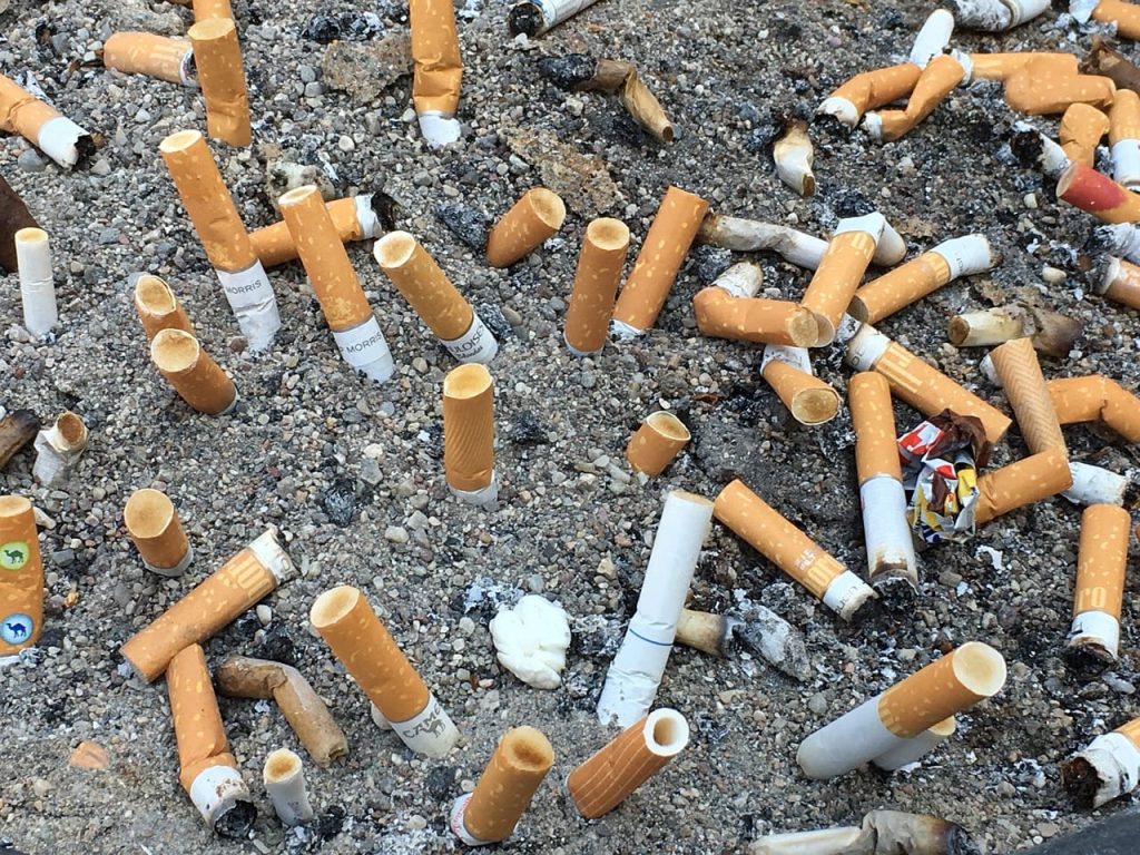 La Conseyería de Sanidá prohibe fumar en cuatro playes d'Asturies pa promover una vida ensin tabacu ya impulsar el respetu a les persones y al mediu ambiente.