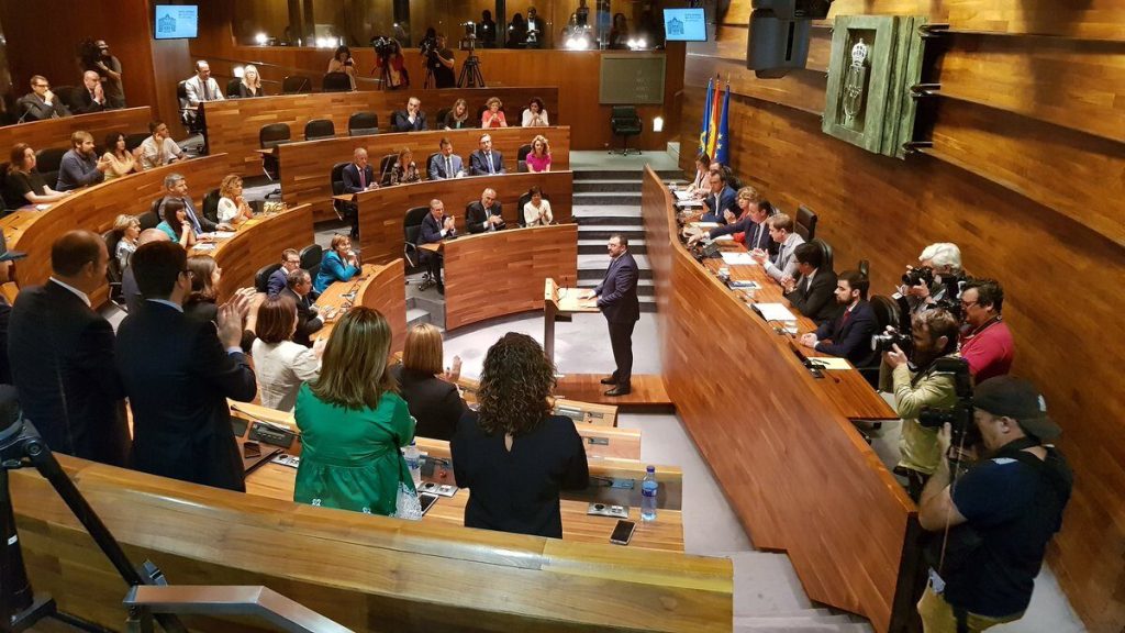 Adrián Barbón, nuevu presidente d'Asturies