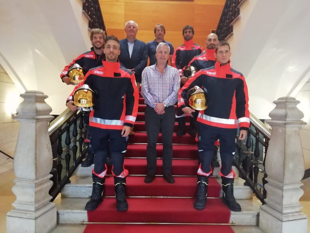 Xixón incorpora cuatro nuevos bomberos