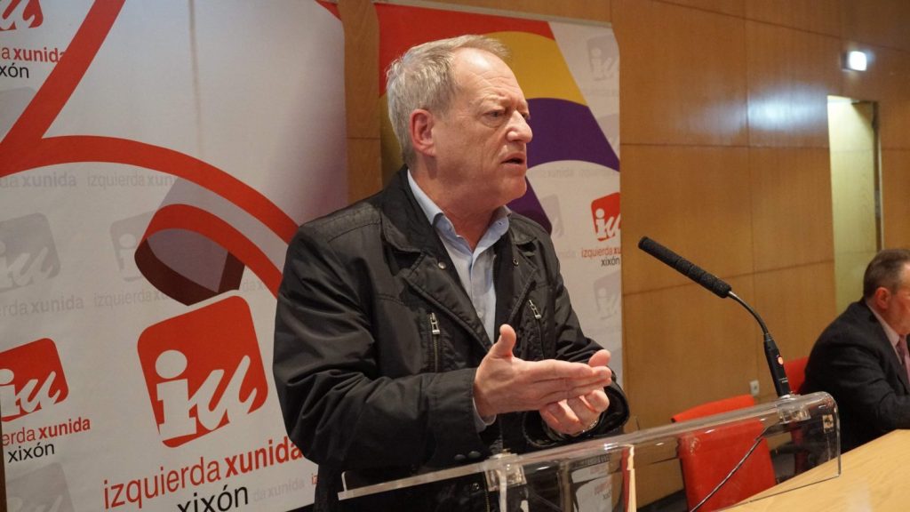 Aurelio Martín, conceyal d'Izquierda Xunida nel Conceyu de Xixón
