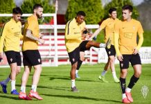 Murilo, primer entrenamientu colos compañeros nuevos Murilo