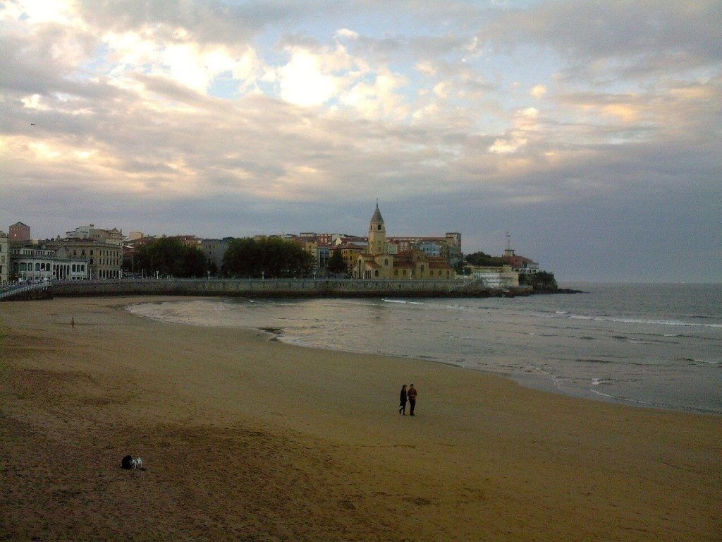 Vista de la sablera de San Llorienzo
