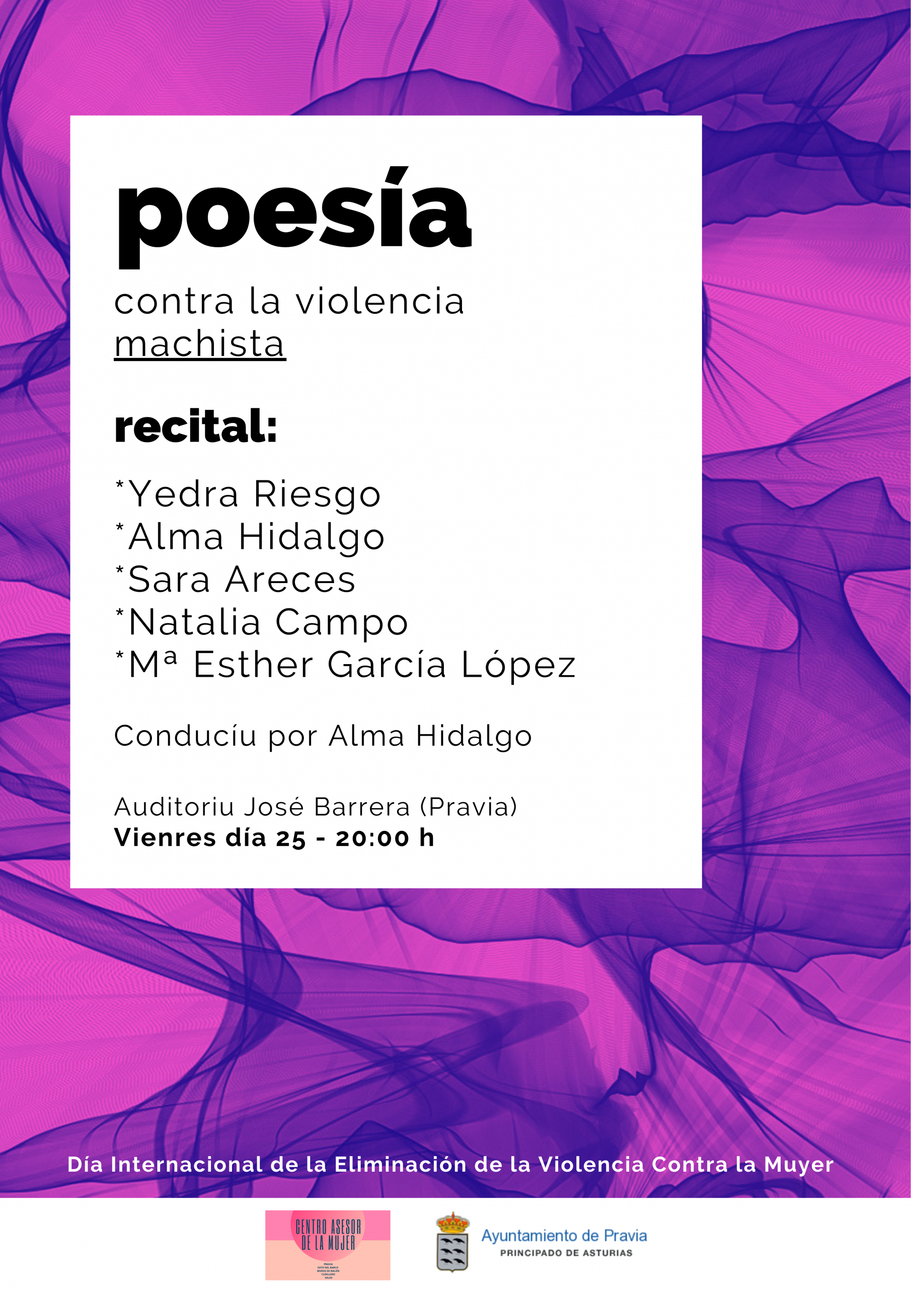 Poemes pal 25P, la propuesta de Pravia