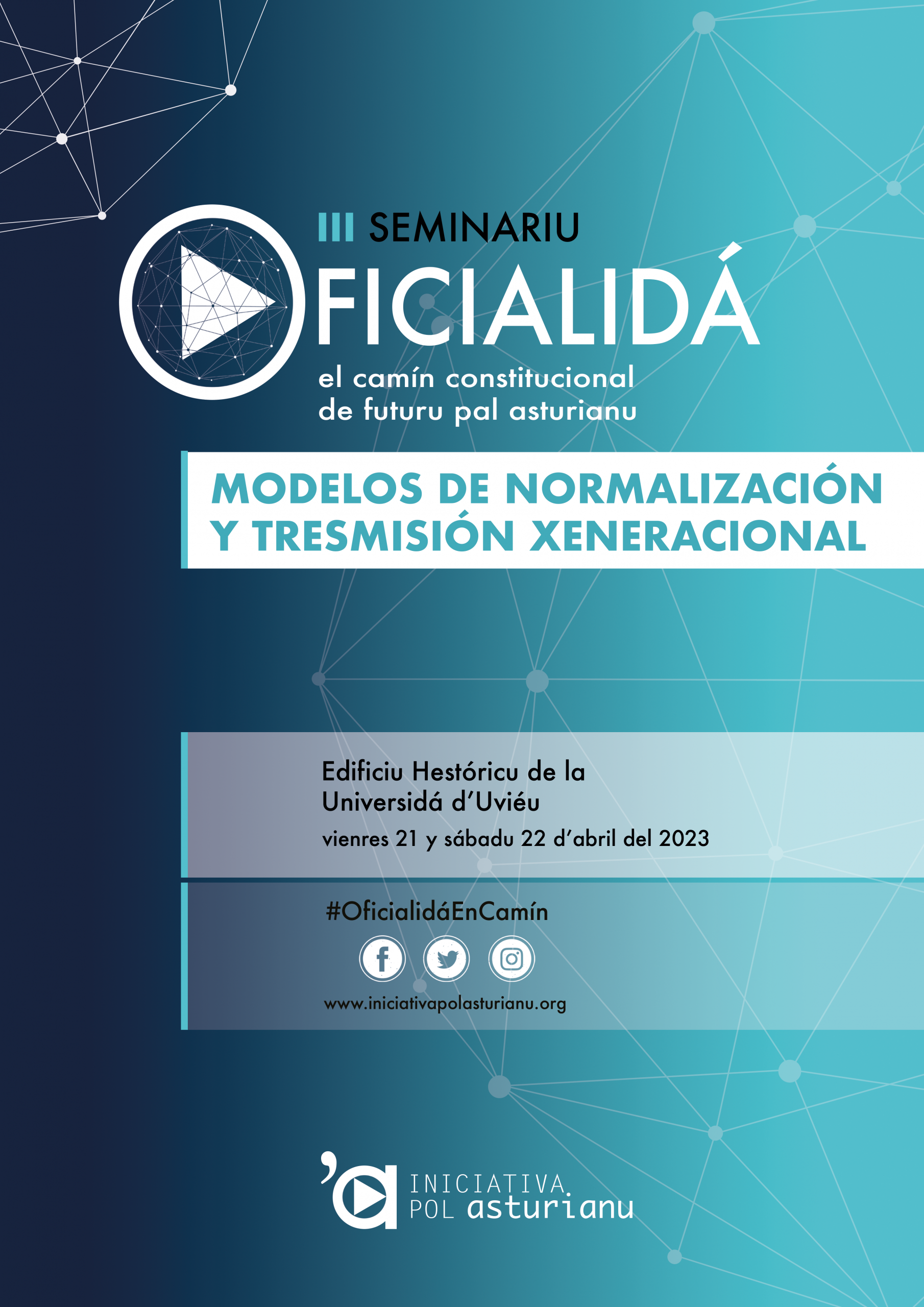Iniciativa pol Asturianu dedica’l tercer seminariu de la oficialidá a los modelos de normalización y a la tresmisión xeneracional