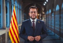 Pere Aragonès dexa la primer llinia política mientres Puigdemont va ser candidatu a la invistidura