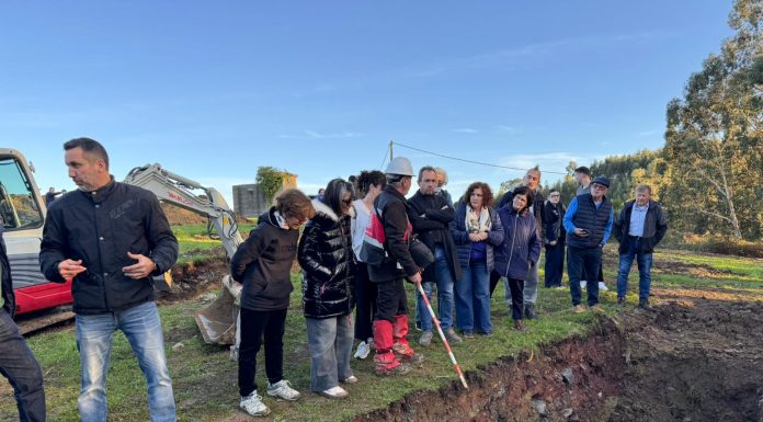 Fragmentos de craniu y un par de botes, primeros afayos na fosa de La Lloba