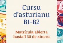 Últimos díes pa matriculase nos cursos de B1 y B2 d’asturianu de l’Academia