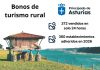 Pasión pol turismu rural: 372 bonos vendíos nel primer día