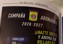 Diferencia de precios pol xéneru na campaña d’abonaos del Valdesoto C.F