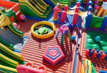 El parque hinchable más grande del mundu aporta a Xixón dende esti vienres